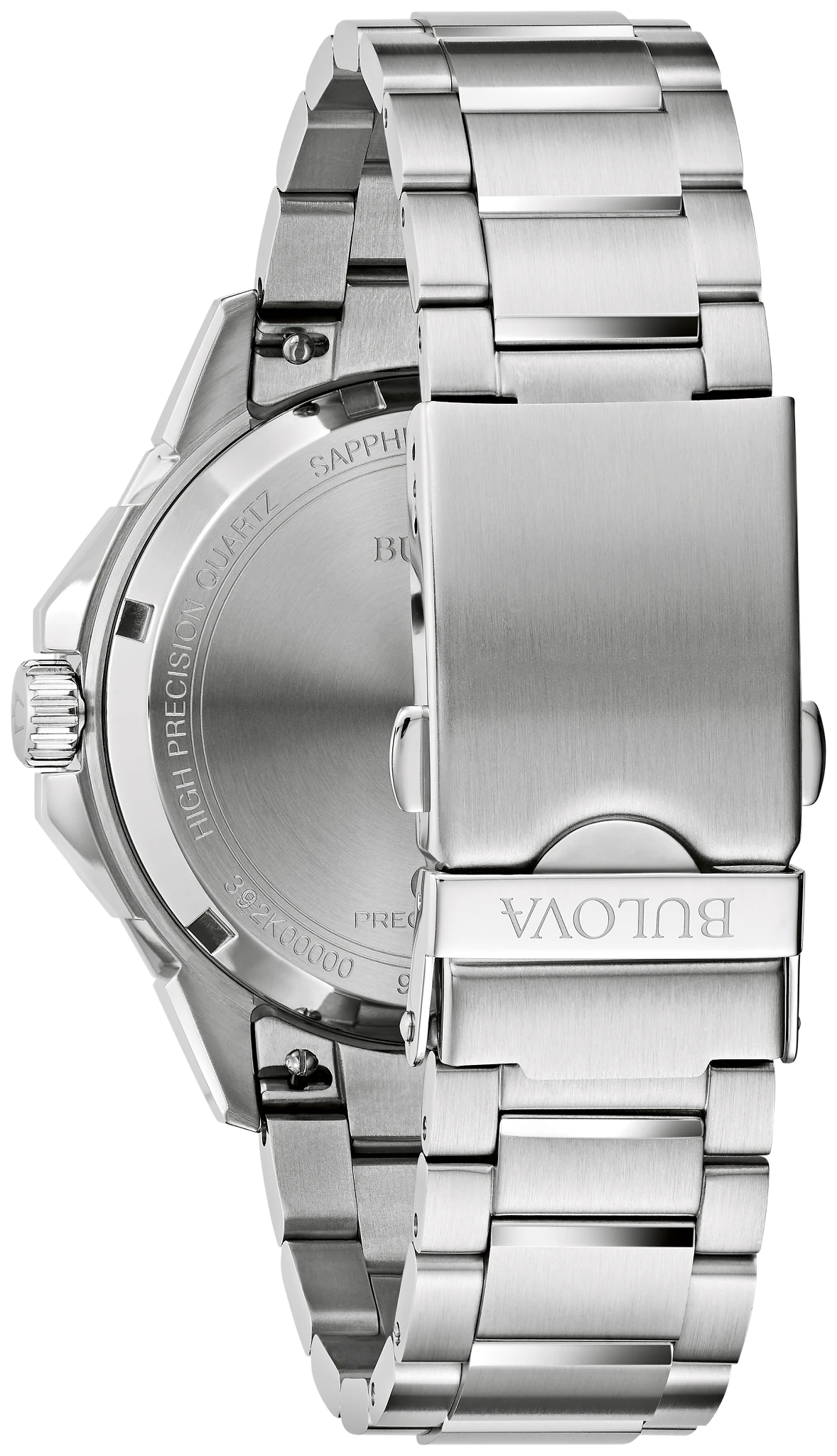 White Dial Stainless Steel Bracelet Marine Star 96B426 | Bulova